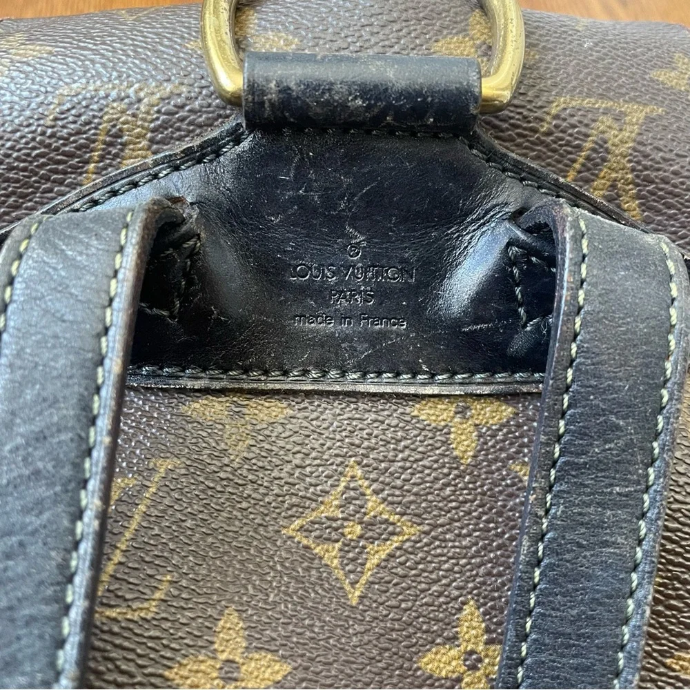 Authentic Louis Vuitton Monogram Montsouris MM Backpack - Picture 7 of 16